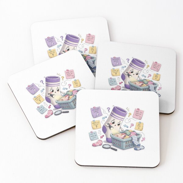 Item preview, Lost Sock Detective Sticker  designed and sold by blossomfun.