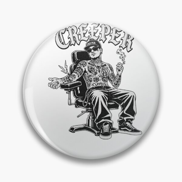 Item preview, Creeper Tattoo Chair Street designed and sold by CHC.