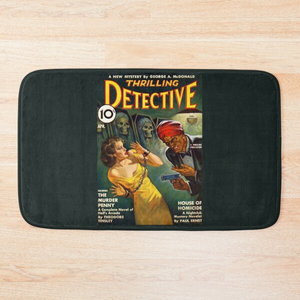 Item preview, Thrilling Detective – Vintage Pulp Crime Magazine Cover designed and sold by Grand Illusions.