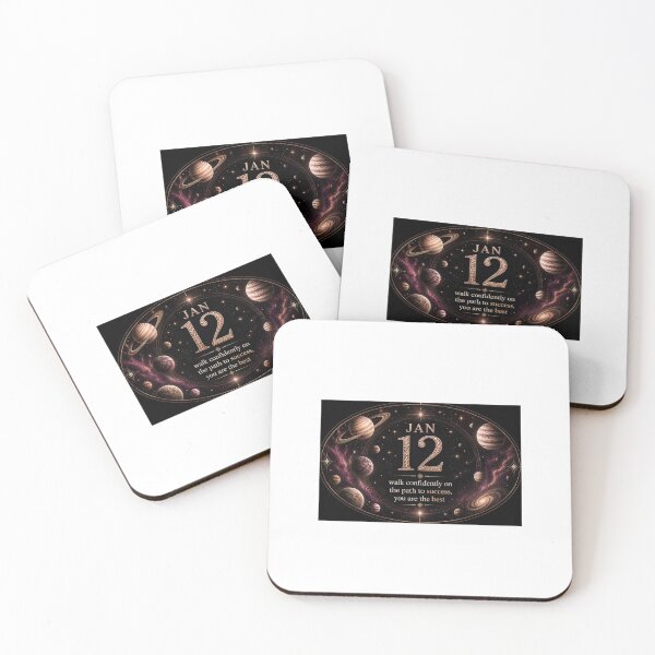 Item preview, January 12  Birthday Inspirational Design designed and sold by LunaMoments.