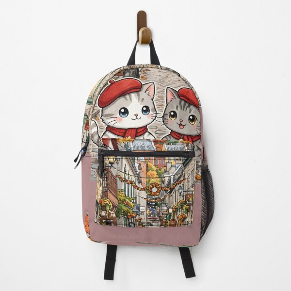 Item preview, Quebec City Autumn - Freda and Junior on Rue du Petit Champlain designed and sold by MAISON SYLVIE.