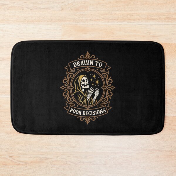 Item preview, Drawn to Poor Decisions Dark Humor designed and sold by pixeptional.