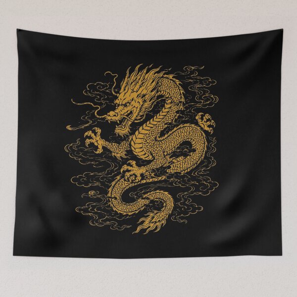 Item preview, Golden Dragon Vintage Art designed and sold by Morrison101Jud.