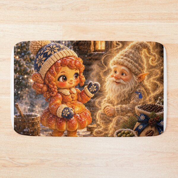 Item preview, Nissua girl & the Sauna spirit  designed and sold by FreshWaterWares.