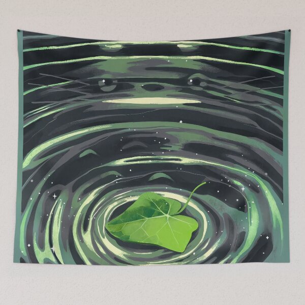 Item preview, Totoro's Leaf Ripple designed and sold by GITTERLU.