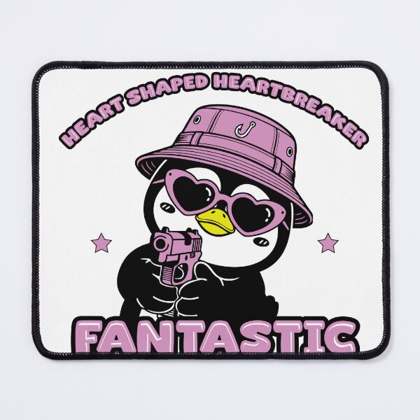 Item preview, Heart Shaped Heartbreaker Cute Penguin Illustration designed and sold by bolayousri.