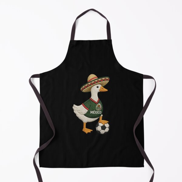Item preview, Mexico Goose Mexico Soccer Futbol Fan, Merlin the Duck Mascot designed and sold by Quiajia.