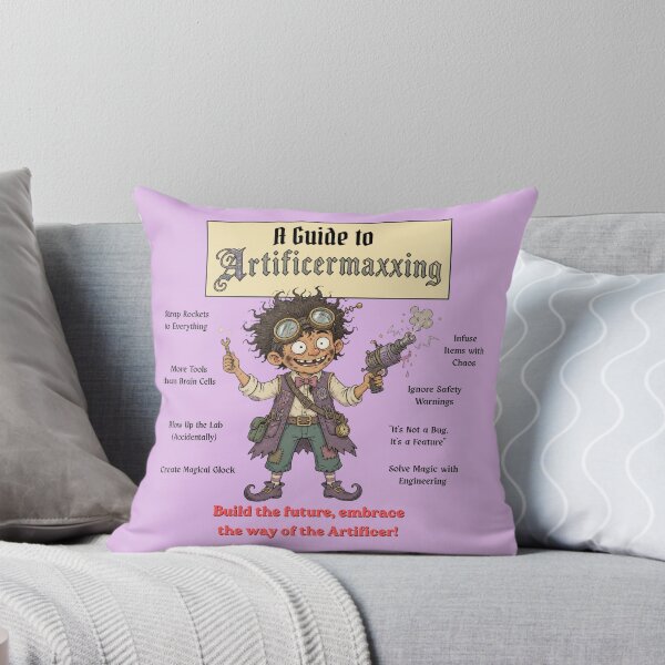 Item preview, A Guide to Artificermaxxing (Light Edition) - DND RPG Meme designed and sold by Dice_Goblin_Studio.
