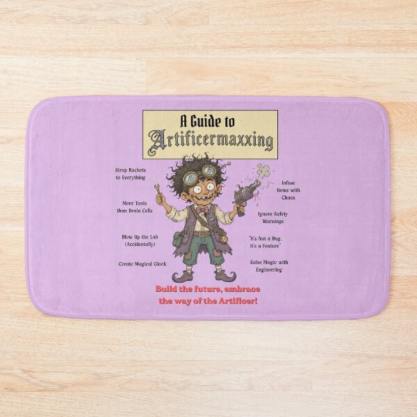 Item preview, A Guide to Artificermaxxing (Light Edition) - DND RPG Meme designed and sold by Dice_Goblin_Studio.