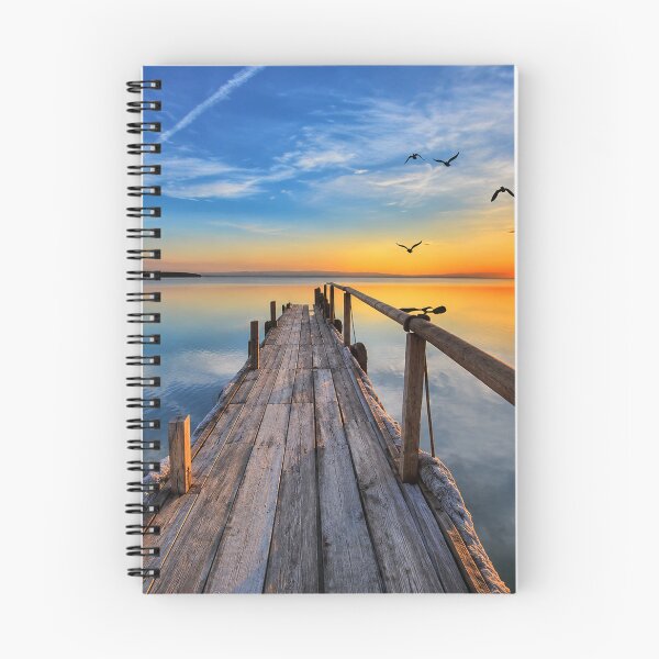 Item preview, The Long Way Home – Sunset Over the Water designed and sold by LuluLeb.