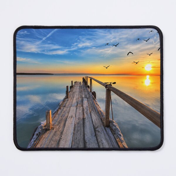 Item preview, The Long Way Home – Sunset Over the Water designed and sold by LuluLeb.