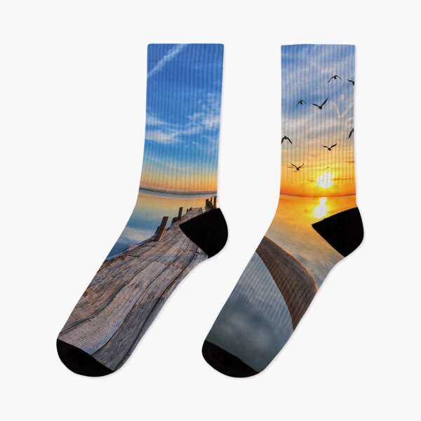 Item preview, The Long Way Home – Sunset Over the Water designed and sold by LuluLeb.