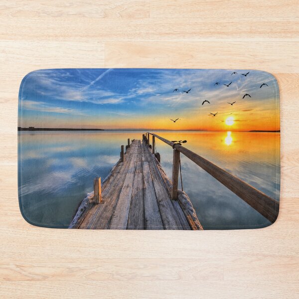 Item preview, The Long Way Home – Sunset Over the Water designed and sold by LuluLeb.