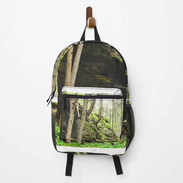 Item preview, Tranquil Forest Waterfall Hocking Hill Ohio designed and sold by LisaWootenPhoto.
