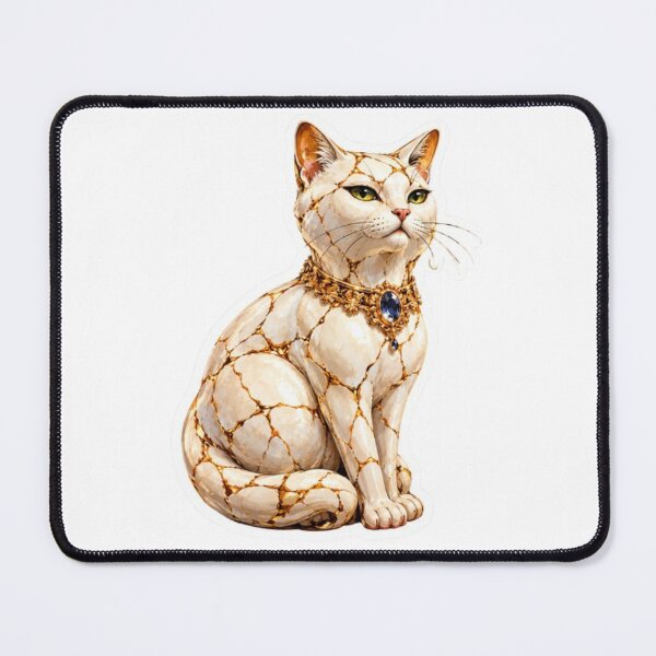 Item preview, Luxury Cracked Porcelain Cat designed and sold by Snurly.