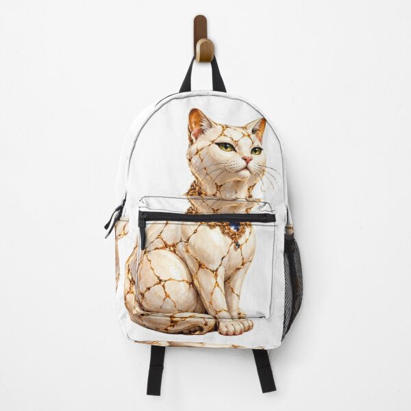 Item preview, Luxury Cracked Porcelain Cat designed and sold by Snurly.