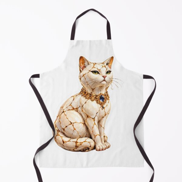 Item preview, Luxury Cracked Porcelain Cat designed and sold by Snurly.