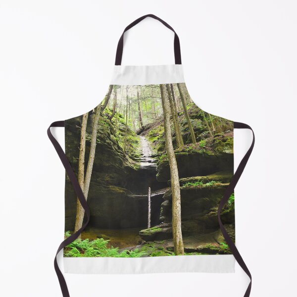 Item preview, Tranquil Forest Waterfall Hocking Hill Ohio designed and sold by LisaWootenPhoto.