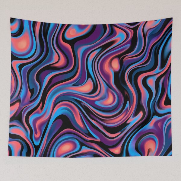 Item preview, Neon Coral Waves designed and sold by JEMAR Designs.