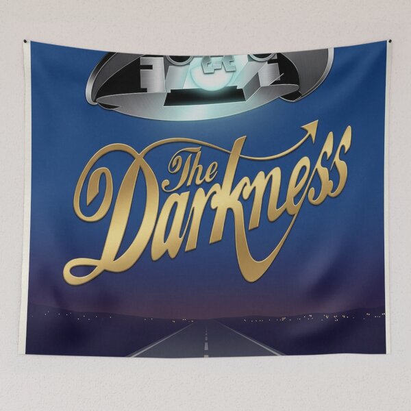Item preview, The Darkness Original Custom Vintage Music Unique Poster Wall Art designed and sold by Cool Robot Bro..