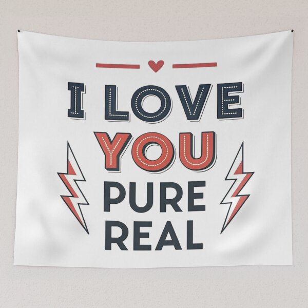 Item preview, I Love You Pure Real designed and sold by Ashraf23.