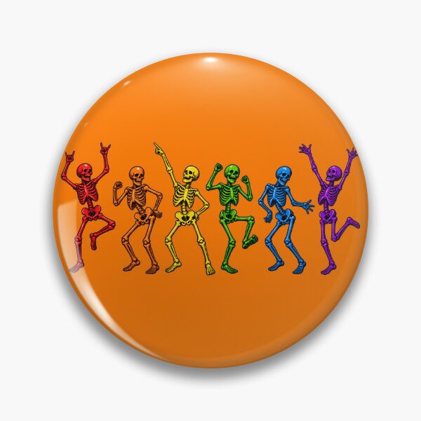 Item preview, Halloween Dancing Skeletons - LGBTQ Rainbow Pride designed and sold by Travelslightly.