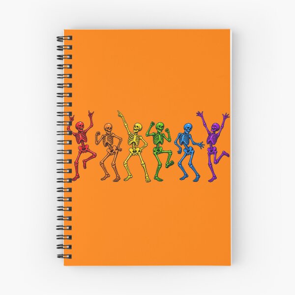 Item preview, Halloween Dancing Skeletons - LGBTQ Rainbow Pride designed and sold by Travelslightly.