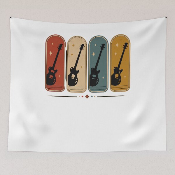 Item preview, Guitar Pick Gift For Guitarist Retro Vintage designed and sold by FernaRoje.