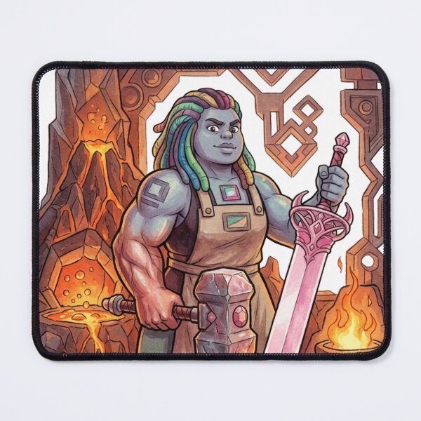 Item preview, Bismuth's Crystal Forge & Rose's Sword (Steven Universe Art) designed and sold by 0Zetgest.