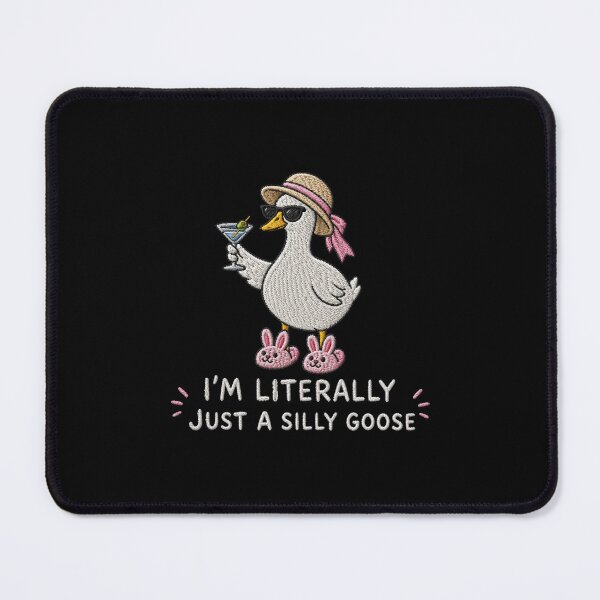 Item preview, I’m Literally Just A Silly Goose, Fabulous Goose Martini, Funny Goose designed and sold by Quiajia.