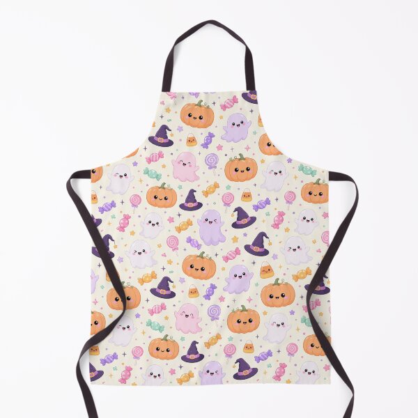 Item preview, Cute Pastel Halloween Seamless Pattern designed and sold by Patternpulseee.