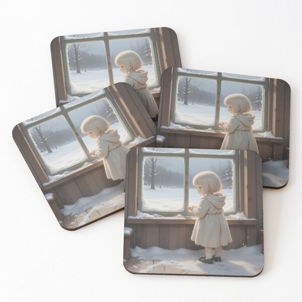 Item preview, Quiet Winter Morning at the Snowy Window designed and sold by Killington.