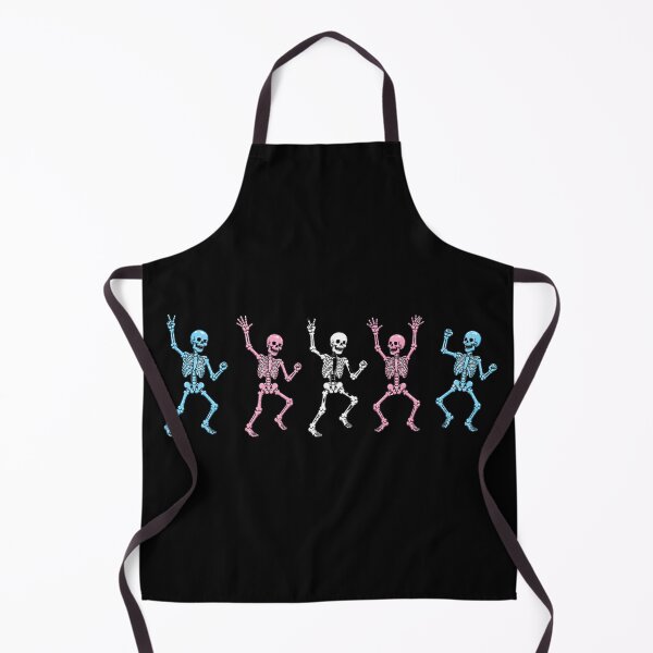 Item preview, Halloween Dancing Skeletons - Transgender Pride designed and sold by Travelslightly.