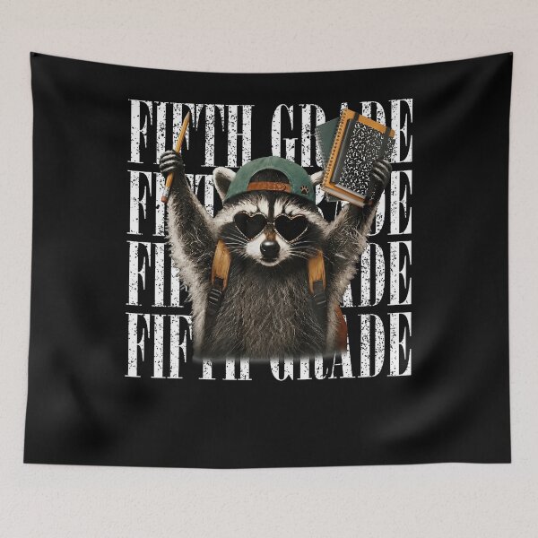 Item preview, Raccoon Student Back To School designed and sold by Krwasatoune.