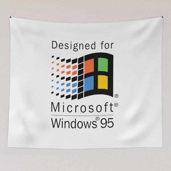 Item preview, Windows 95 Retro Computer 90s Tech Nostalgia designed and sold by zapdesign.