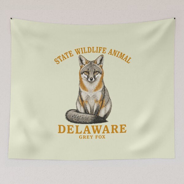 Item preview, Delaware’s Wild Grey Fox designed and sold by taiche.