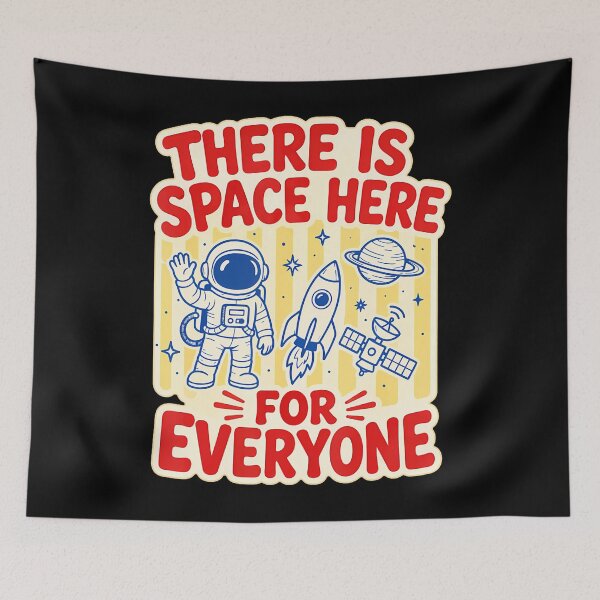 Item preview, There Is Space Here For Everyone designed and sold by Krwasatoune.
