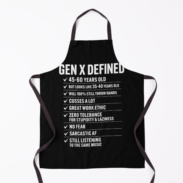Item preview, Gen X Defined Funny Quote designed and sold by Krwasatoune.