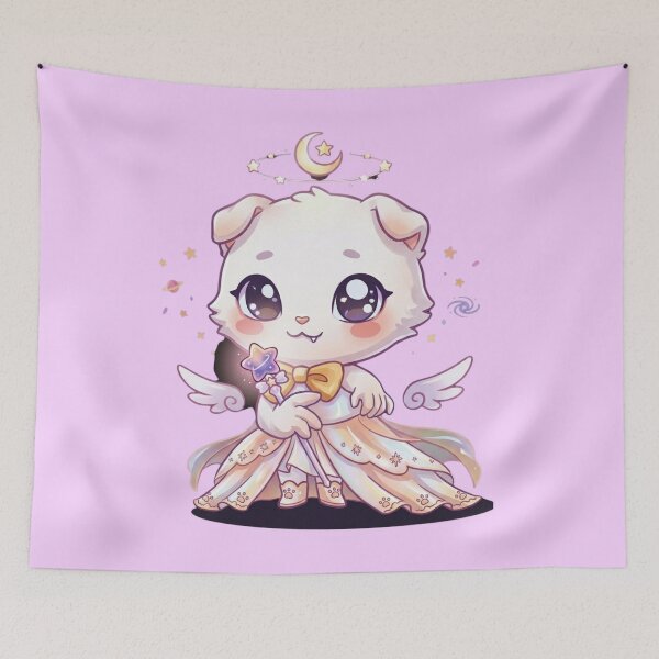 Item preview, Kawaii Angel Puppy Fairy Princess  designed and sold by unboxedbyJuls.
