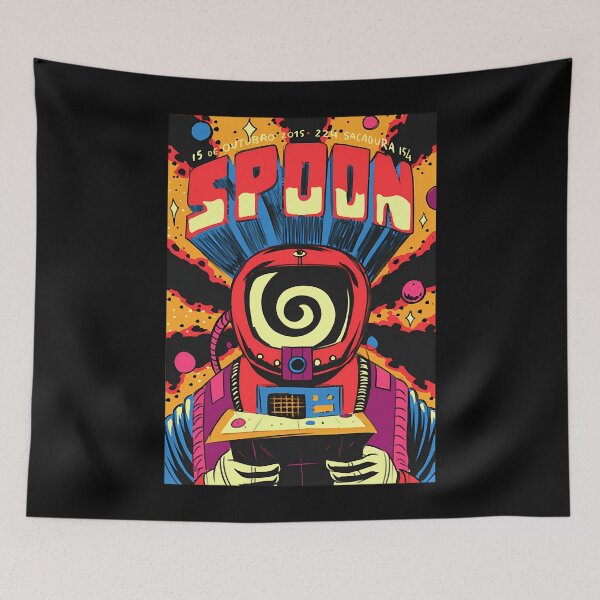 Item preview, THE SPOON BAND MERCH NEW LOGO designed and sold by Pixelb00nz8Bit.
