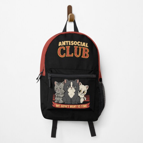 Item preview, Antisocial Club Cat designed and sold by loobsart.