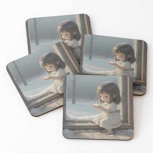 Item preview, Little Girl Discovering the Magic of Snow designed and sold by Killington.