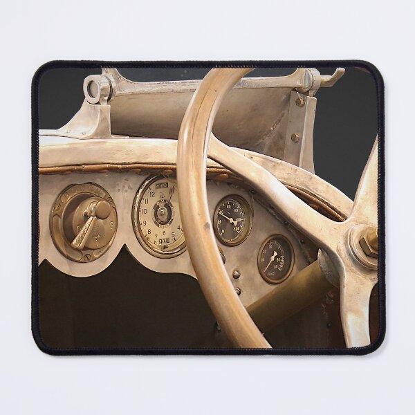 Item preview, 1920 Maybach Spezialrennwagen Dashboard - Vintage German Race Car Art designed and sold by Peter Kraaibeek Art Gallery.