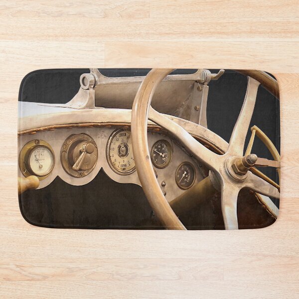 Item preview, 1920 Maybach Spezialrennwagen Dashboard - Vintage German Race Car Art designed and sold by Peter Kraaibeek Art Gallery.