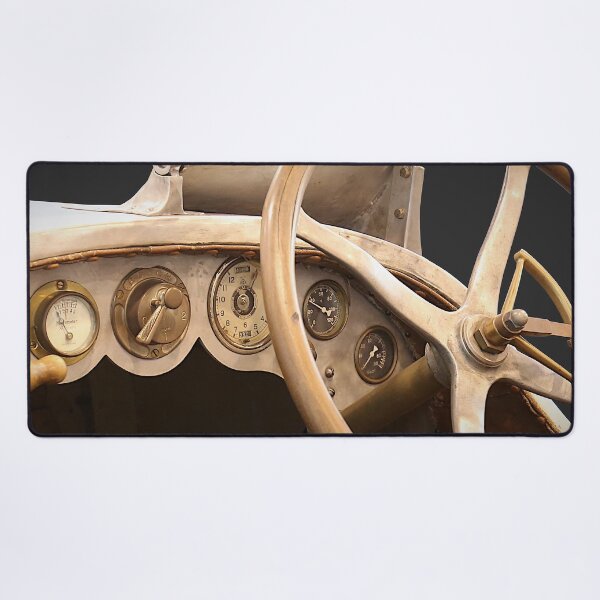 Item preview, 1920 Maybach Spezialrennwagen Dashboard - Vintage German Race Car Art designed and sold by Peter Kraaibeek Art Gallery.