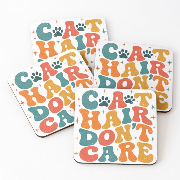 Item preview, Cat Hair Don't Care Cat Lover Pet Owner Feline Parent designed and sold by SkeletonsDanger.