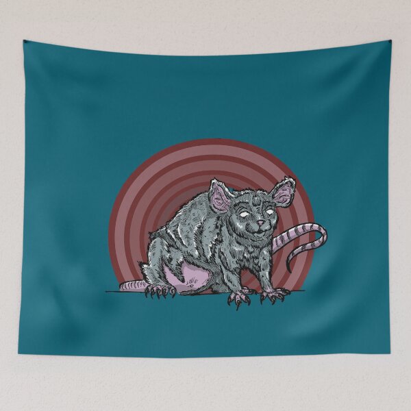 Item preview, Shadow Rat – Dark Surreal Animal Art designed and sold by Half Mess.