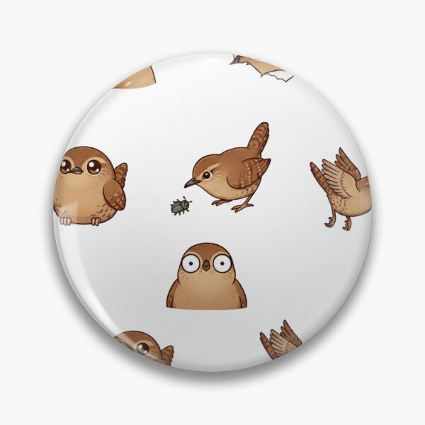 Item preview, Cute Carolina Wren Songbird Aesthetics designed and sold by Rehnair.