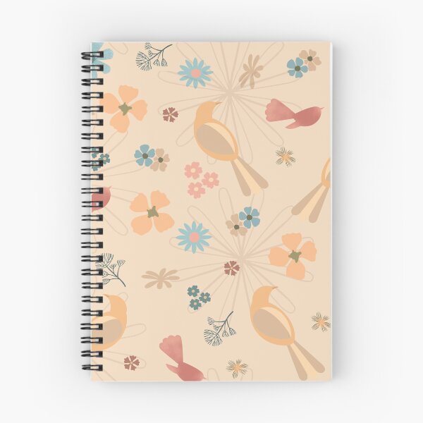 Item preview, Retro Garden Birds Seamless Pattern | Vintage Bird Floral Fabric | Whimsical Botanical Digital Paper designed and sold by mistywoodstudio.