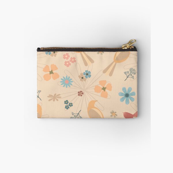 Item preview, Retro Garden Birds Seamless Pattern | Vintage Bird Floral Fabric | Whimsical Botanical Digital Paper designed and sold by mistywoodstudio.